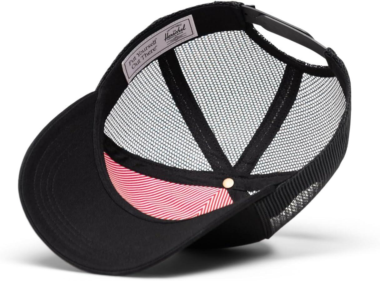 image:imageHerschel Boys Whaler Cotton Mesh Kids CapBlack
