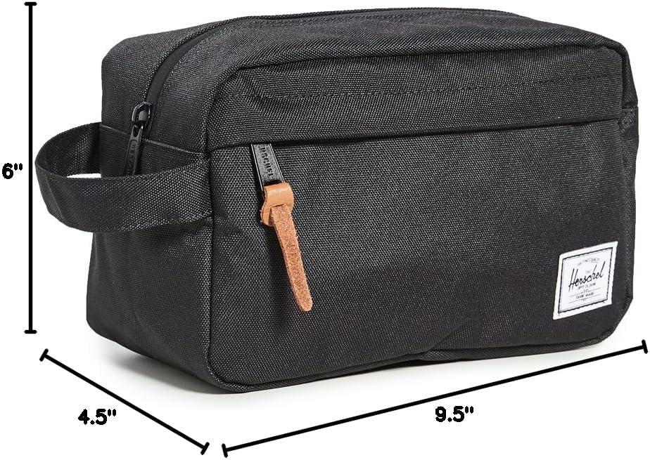 image:imageHerschel Chapter Toiletry Kit Raven Crosshatch Classic 5LBlack I