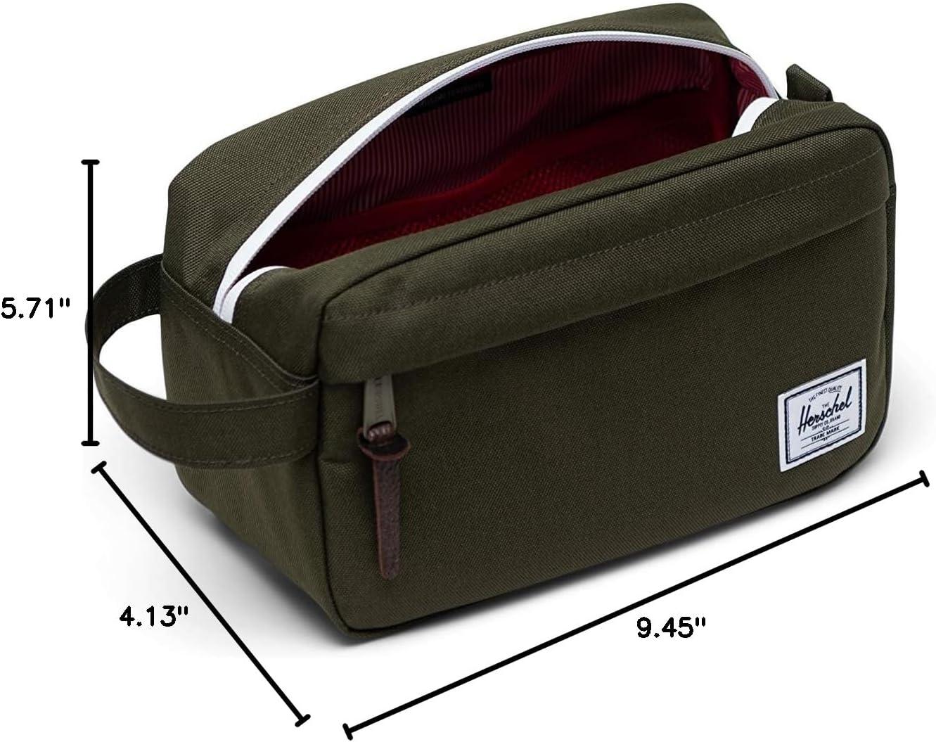 image:imageHerschel Chapter Toiletry Kit Raven Crosshatch Classic 5LIvy Green