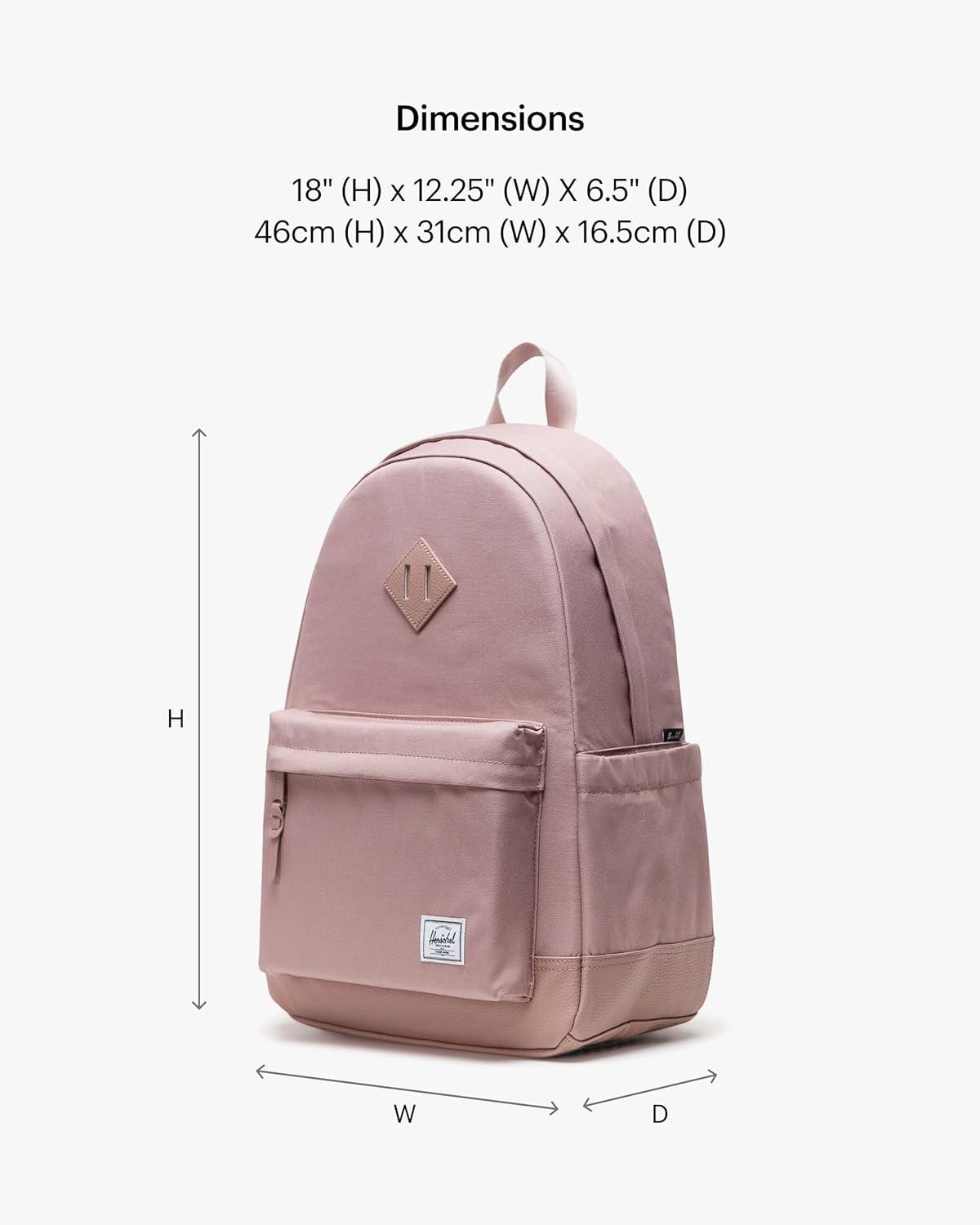 image:imageHerschel Heritage BackpackAsh Rose
