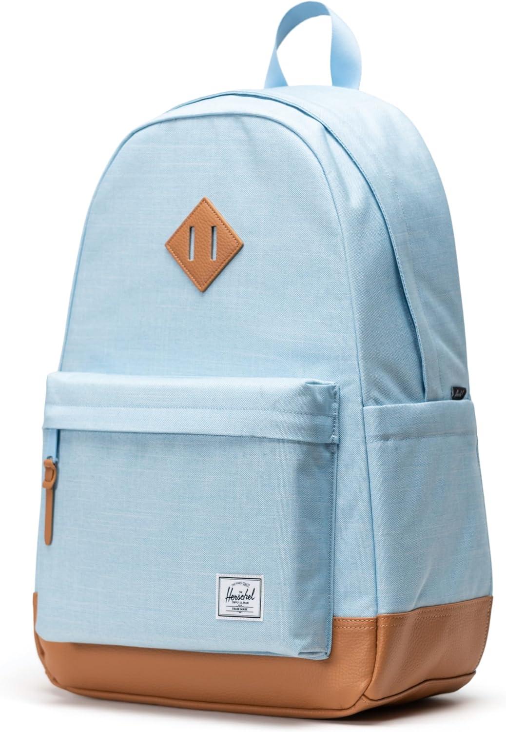 image:imageHerschel Heritage BackpackBlue Bell CrosshatchNatural Limited Edition