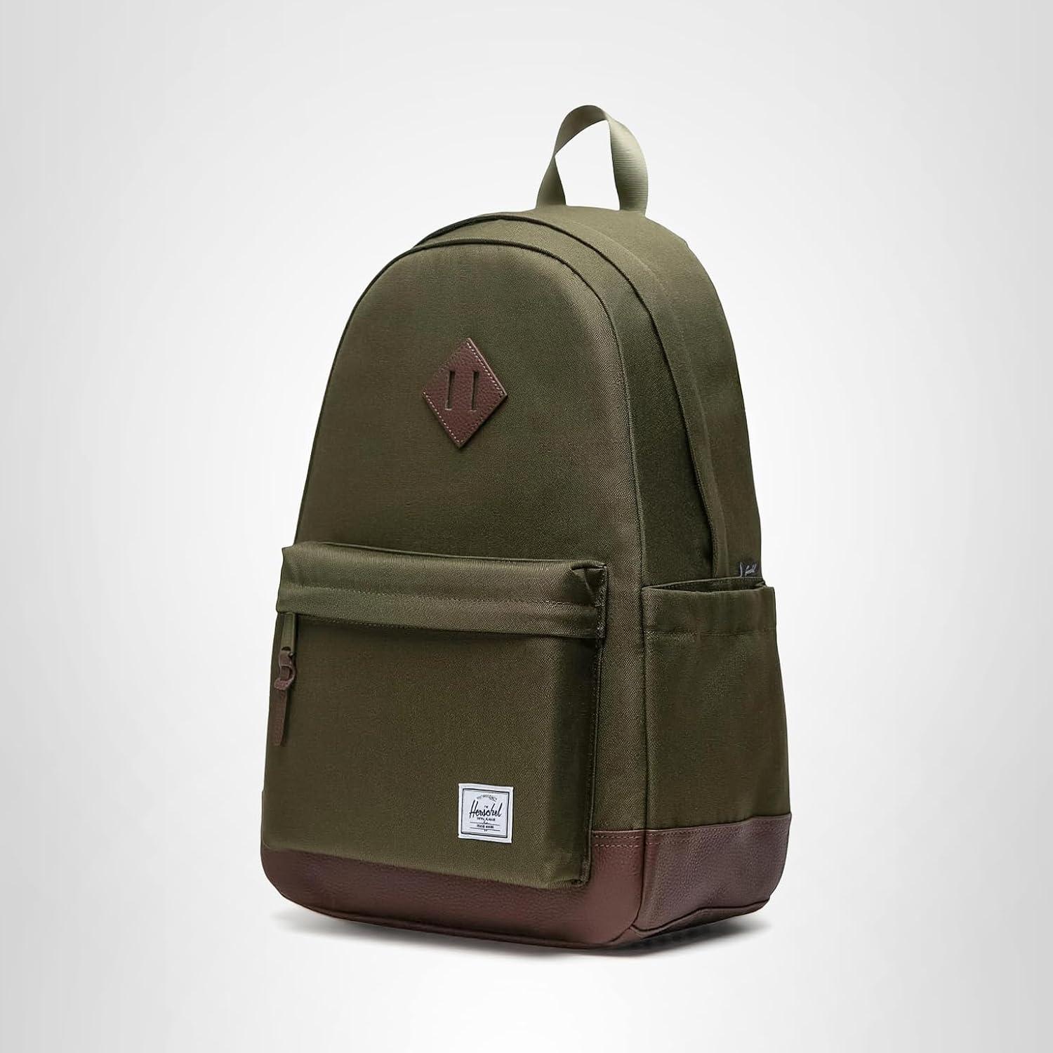 image:imageHerschel Heritage BackpackIvy GreenChicory Coffee