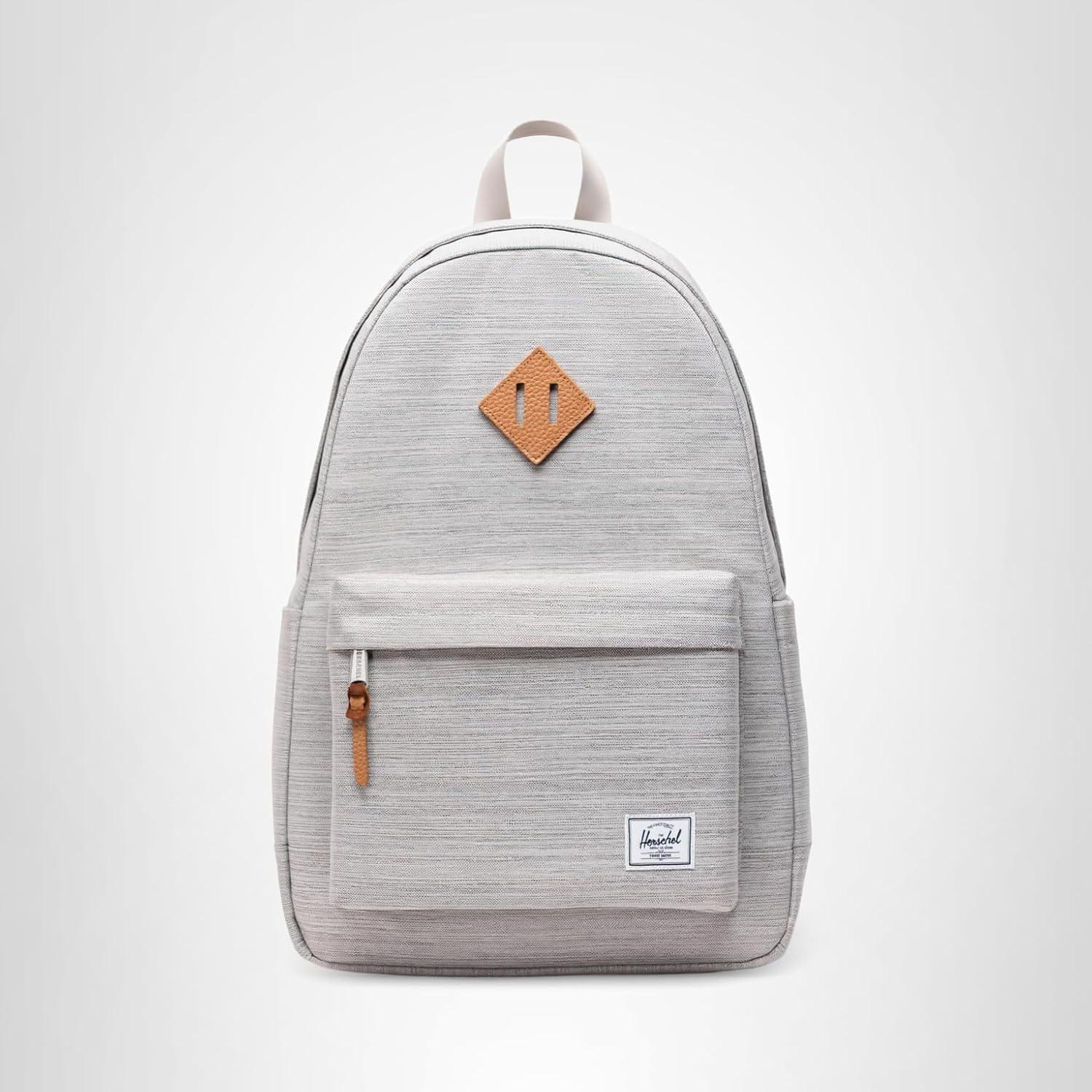 image:imageHerschel Heritage BackpackLight Grey Crosshatch Limited Edition