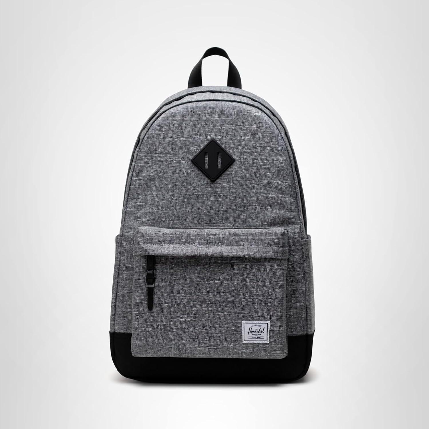 image:imageHerschel Heritage BackpackRaven Crosshatch