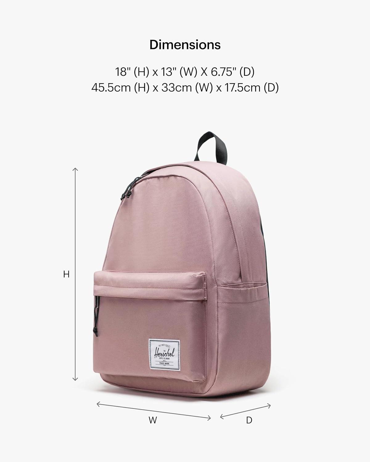 image:imageHerschel Legacy Backpack Black XL 25LAsh Rose
