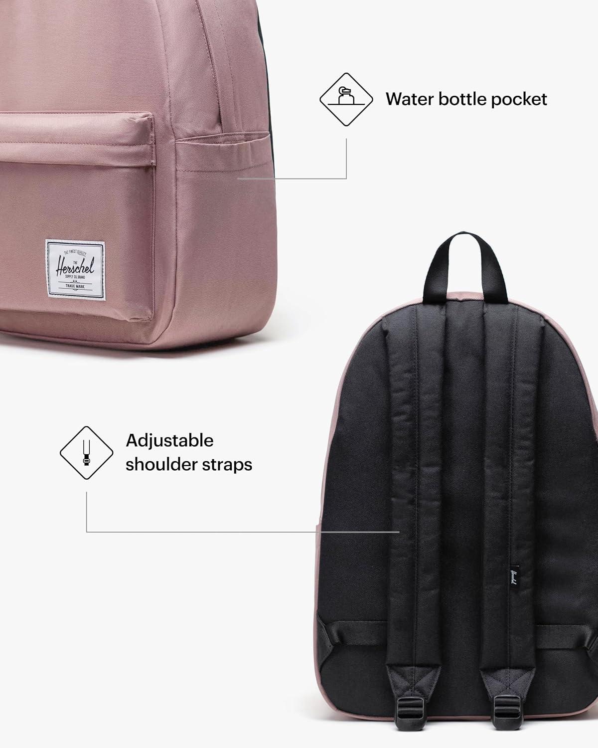 image:imageHerschel Legacy Backpack Black XL 25LAsh Rose