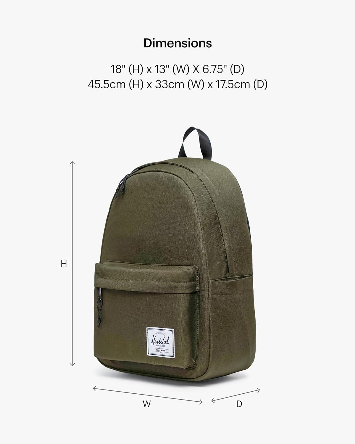 image:imageHerschel Legacy Backpack Black XL 25LIvy Green