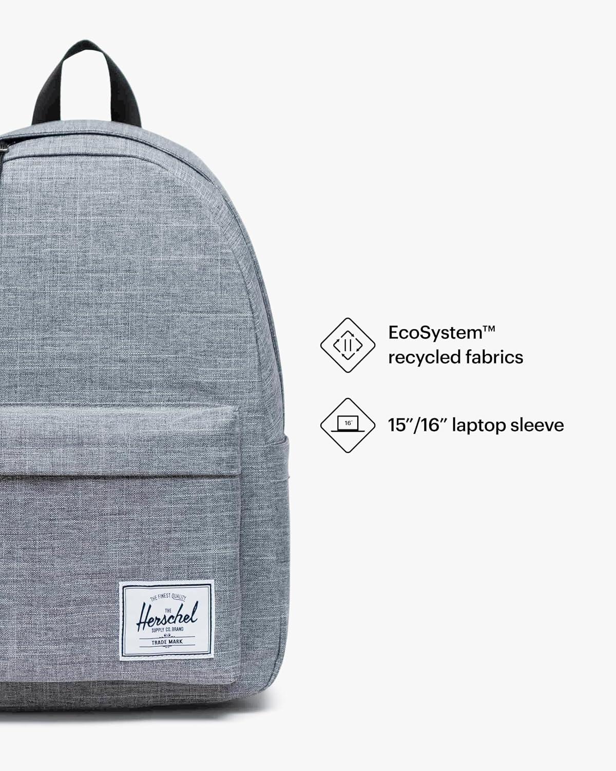 image:imageHerschel Legacy Backpack Black XL 25LRaven Crosshatch