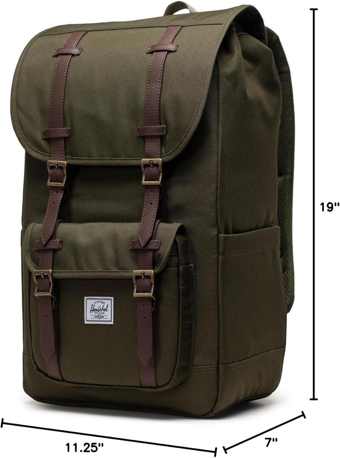 image:imageHerschel Little America BackpackIvy Green