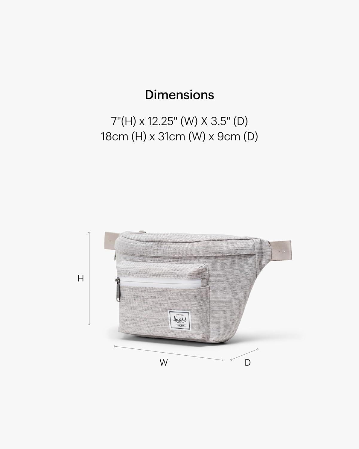 image:imageHerschel Pop Quiz Hip PackLight Grey Crosshatch Limited Edition
