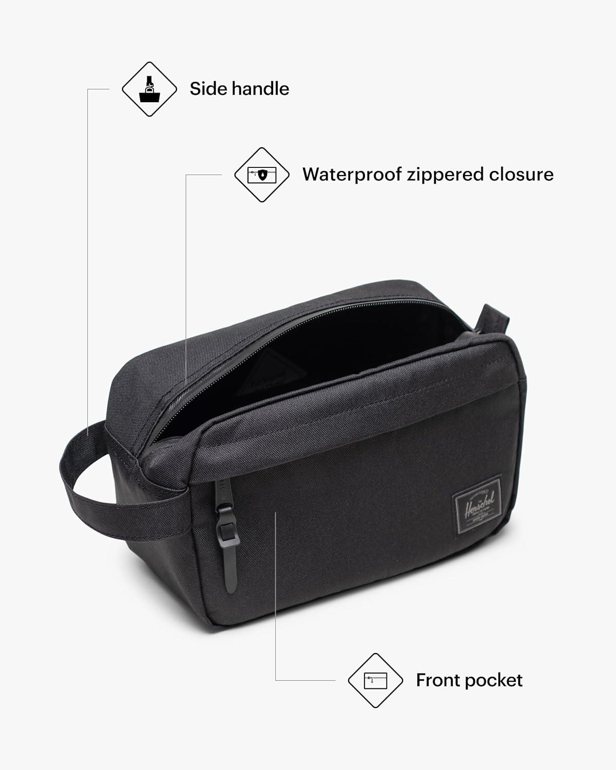 image:imageHerschel Supply Co Chapter Travel KitBlack Tonal