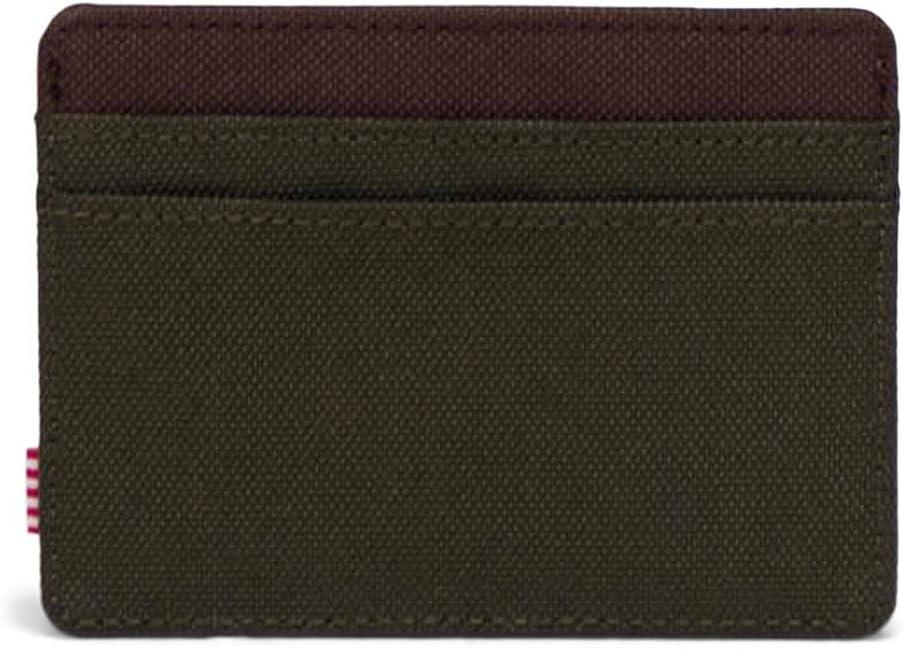 image:imageHerschel Supply Co Charlie Cardholder WalletIvy GreenChicory Coffee