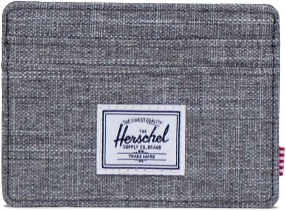 image:imageHerschel Supply Co Charlie Cardholder WalletRaven Crosshatch