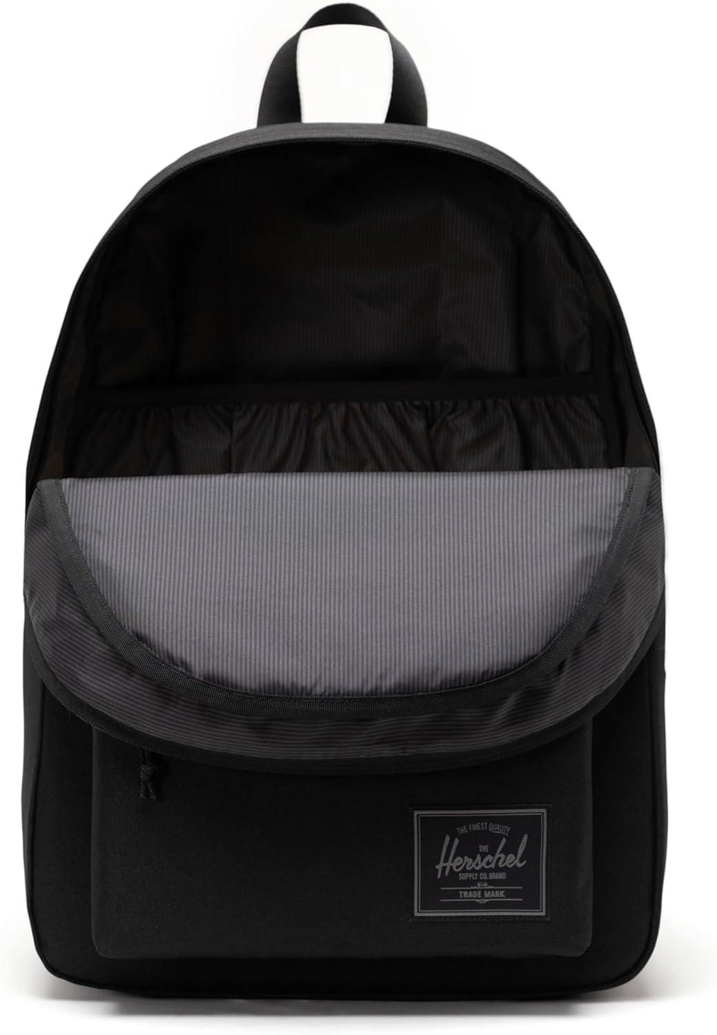 image:imageHerschel Supply Co Classic XL Backpack Black Tonal 30LBlack Tonal