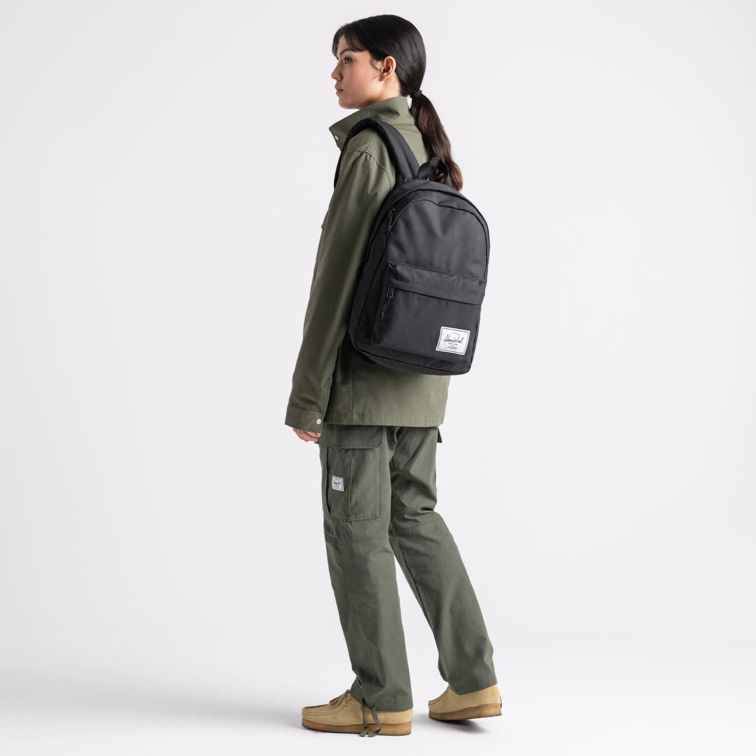 image:imageHerschel Supply Co Classic XL Backpack Black Tonal 30LIvy Green