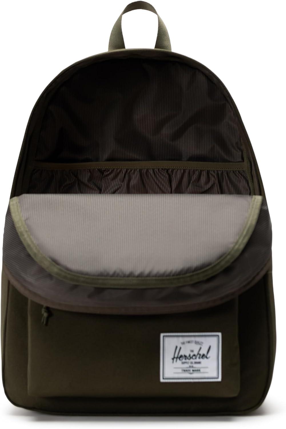 image:imageHerschel Supply Co Classic XL Backpack Black Tonal 30LIvy Green