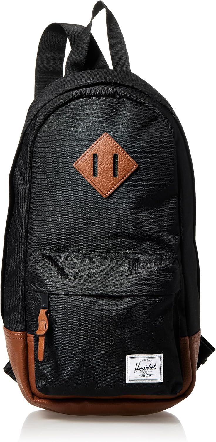 image:imageHerschel Supply Co Heritage Shoulder Bag Grey 8LBlackTan