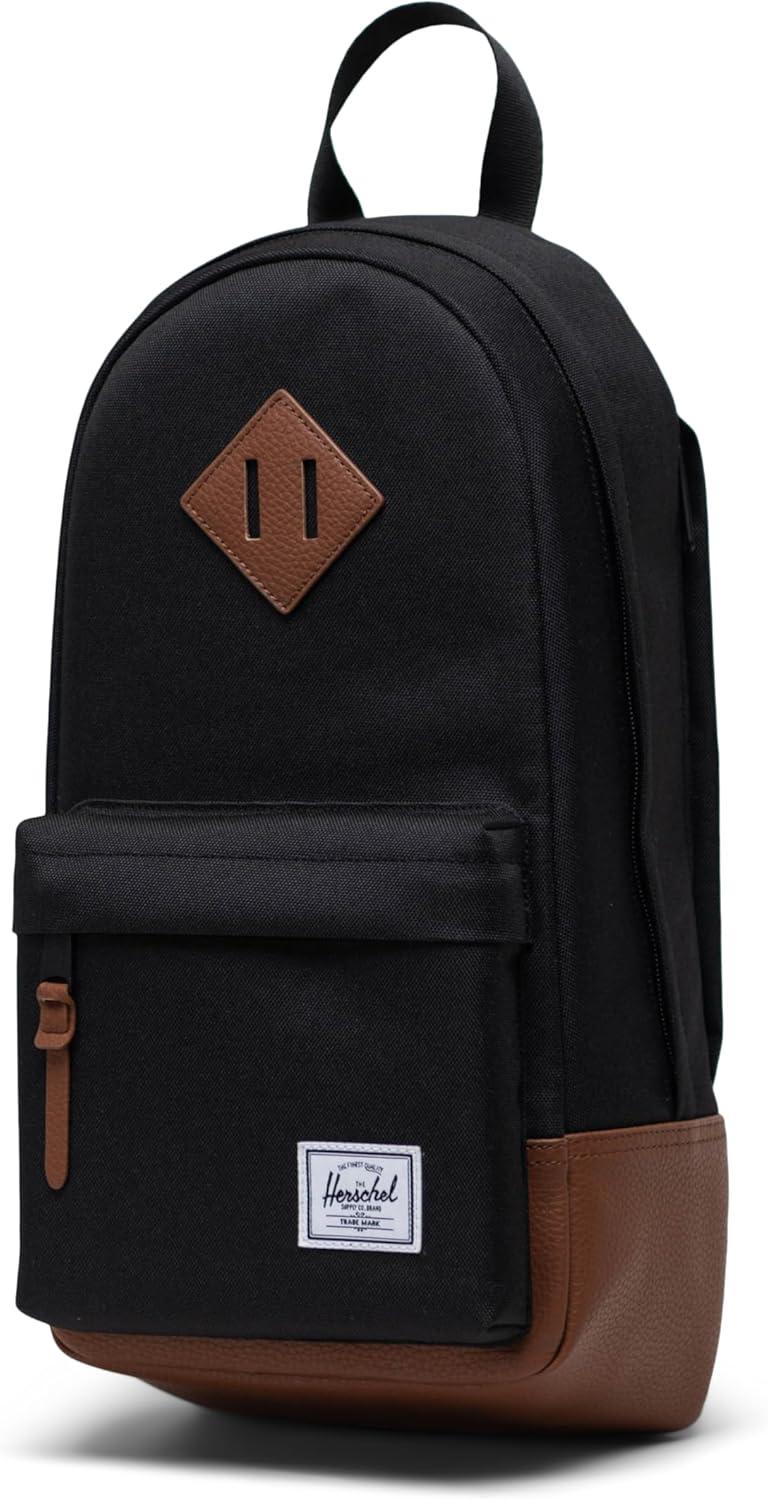 image:imageHerschel Supply Co Heritage Shoulder Bag Grey 8LBlackTan
