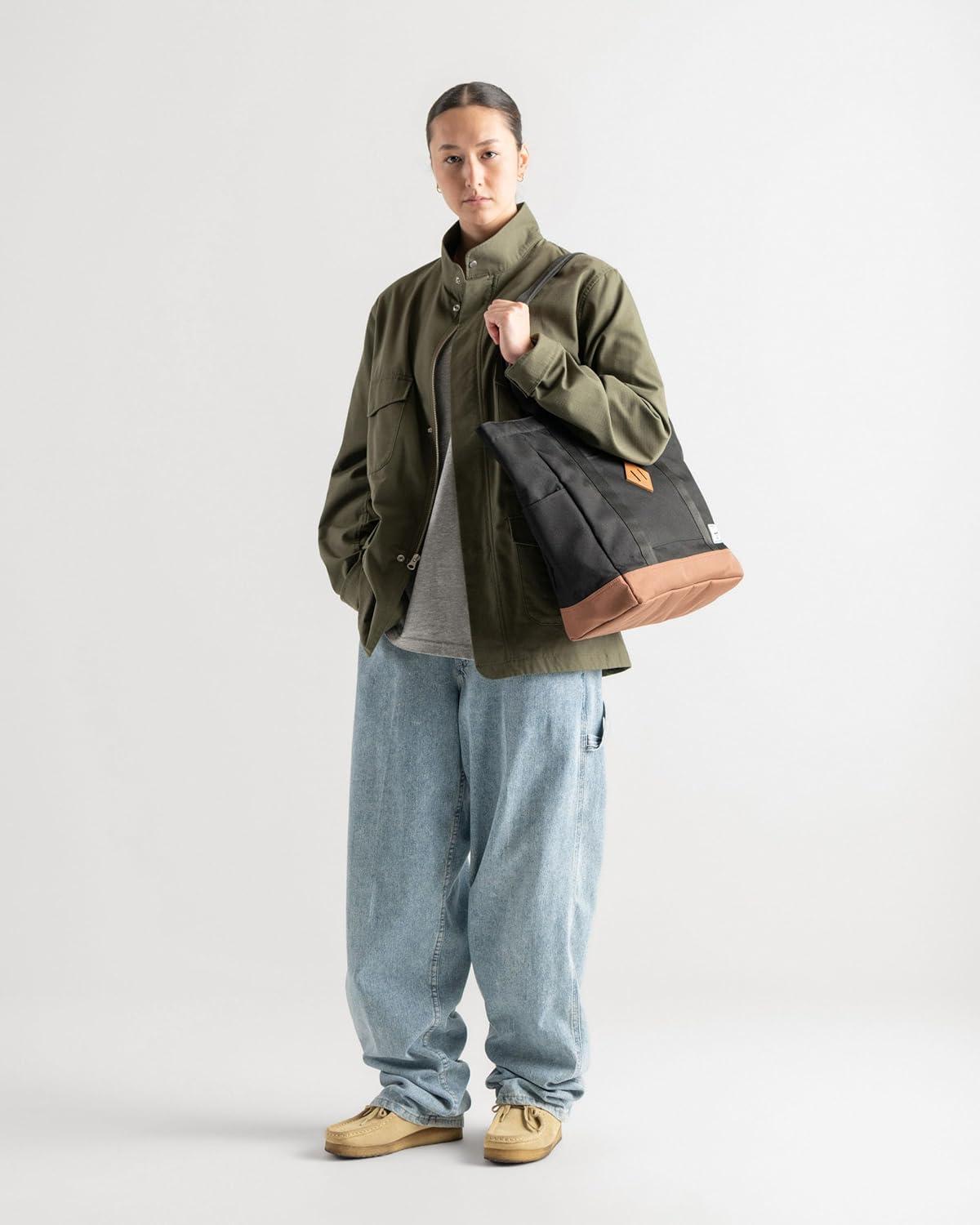 image:imageHerschel Supply Co Heritage Tote BagIvy GreenChicory Coffee