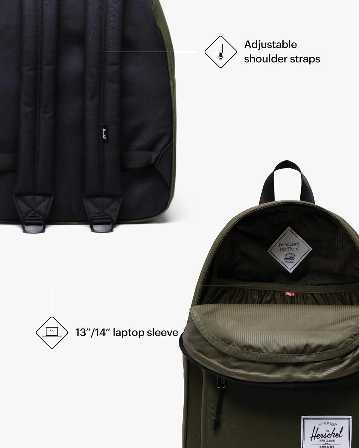 image:imageHerschel Supply Co Legacy Backpack Ash Rose Standard 20LIvy Green