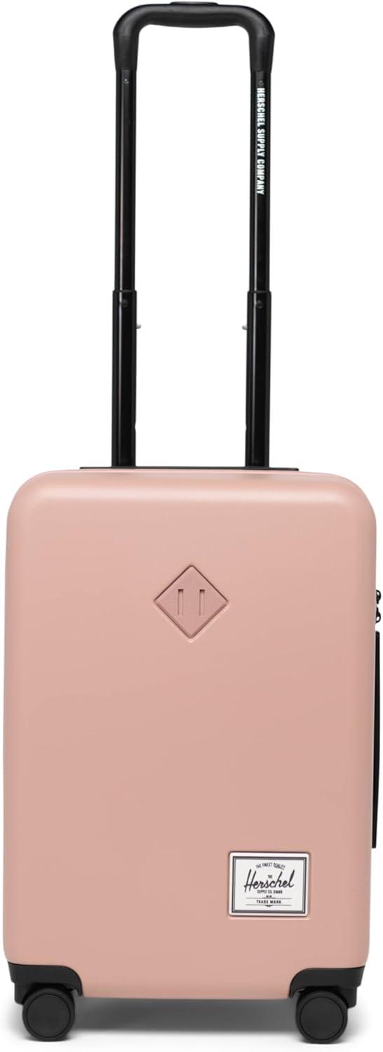 image:imageHerschel Supply Co Unisex Heritage Hardshell Luggage Black Carry on 19 InchAsh Rose