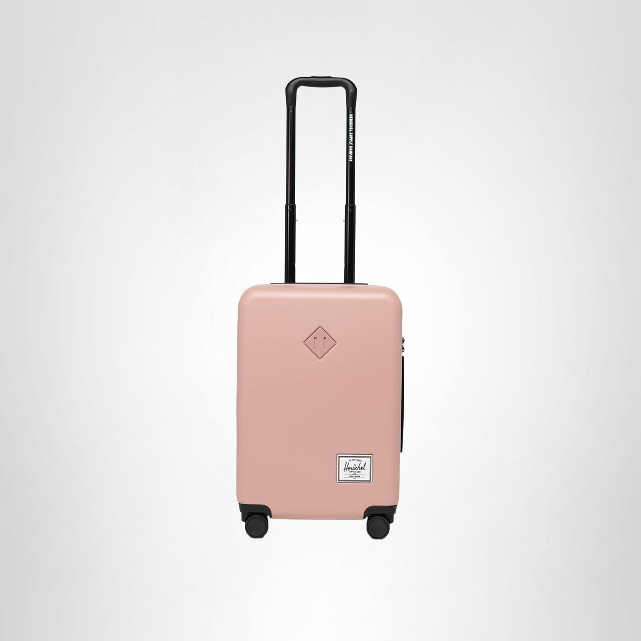 image:imageHerschel Supply Co Unisex Heritage Hardshell Luggage Black Carry on 19 InchAsh Rose