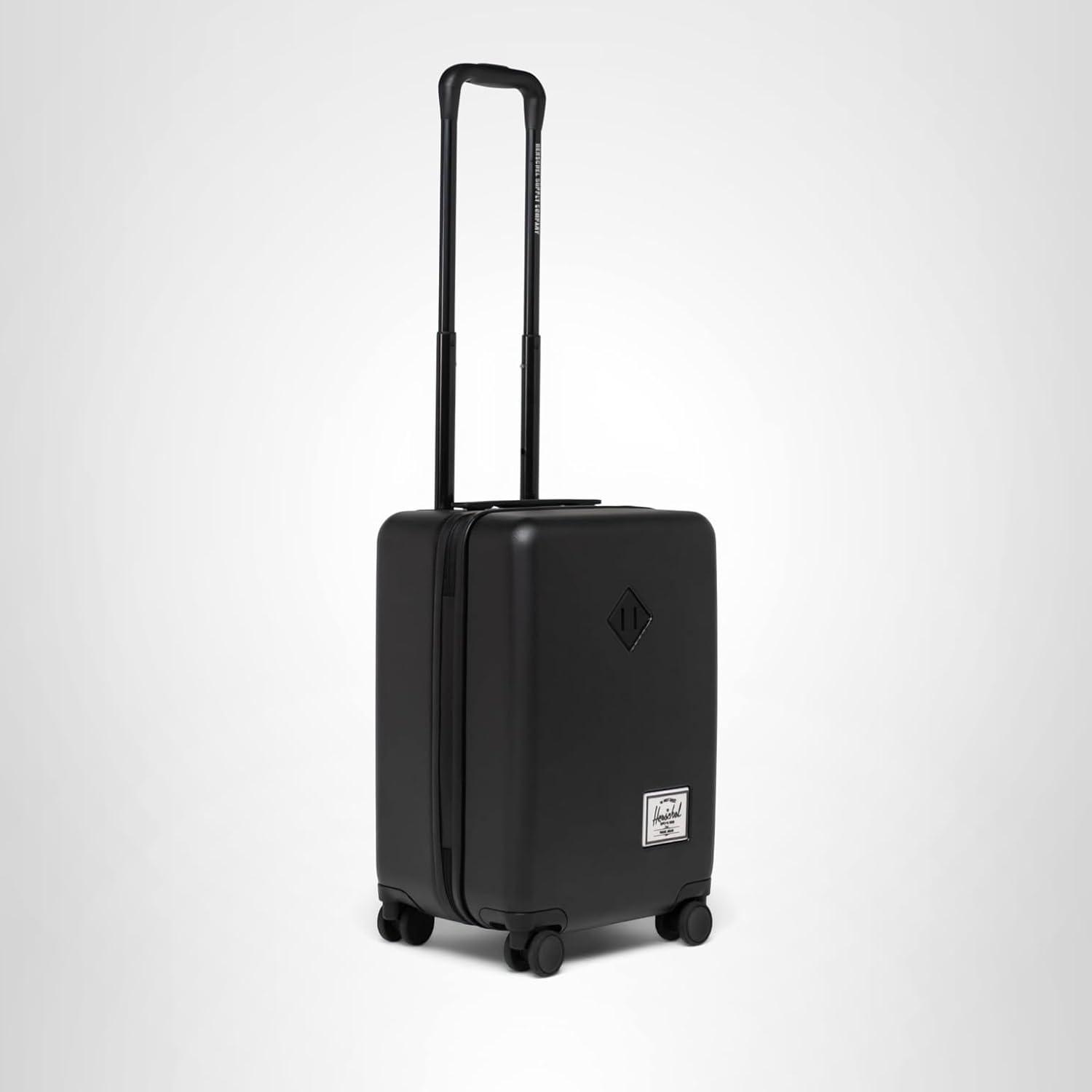 image:imageHerschel Supply Co Unisex Heritage Hardshell Luggage Black Carry on 19 InchBlack