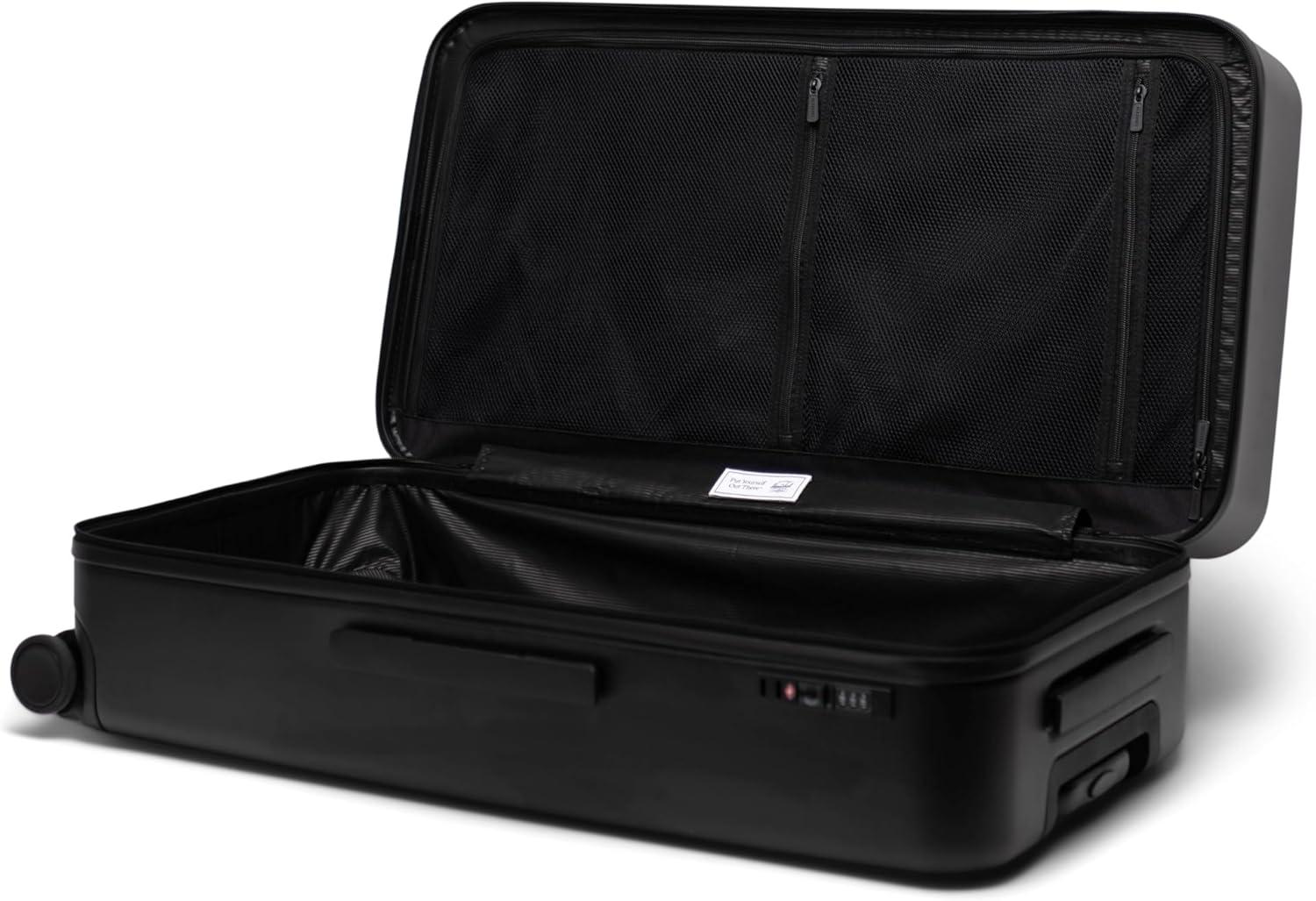 image:imageHerschel Supply Co Unisex Heritage Hardshell Luggage Black Carry on 19 InchBlack