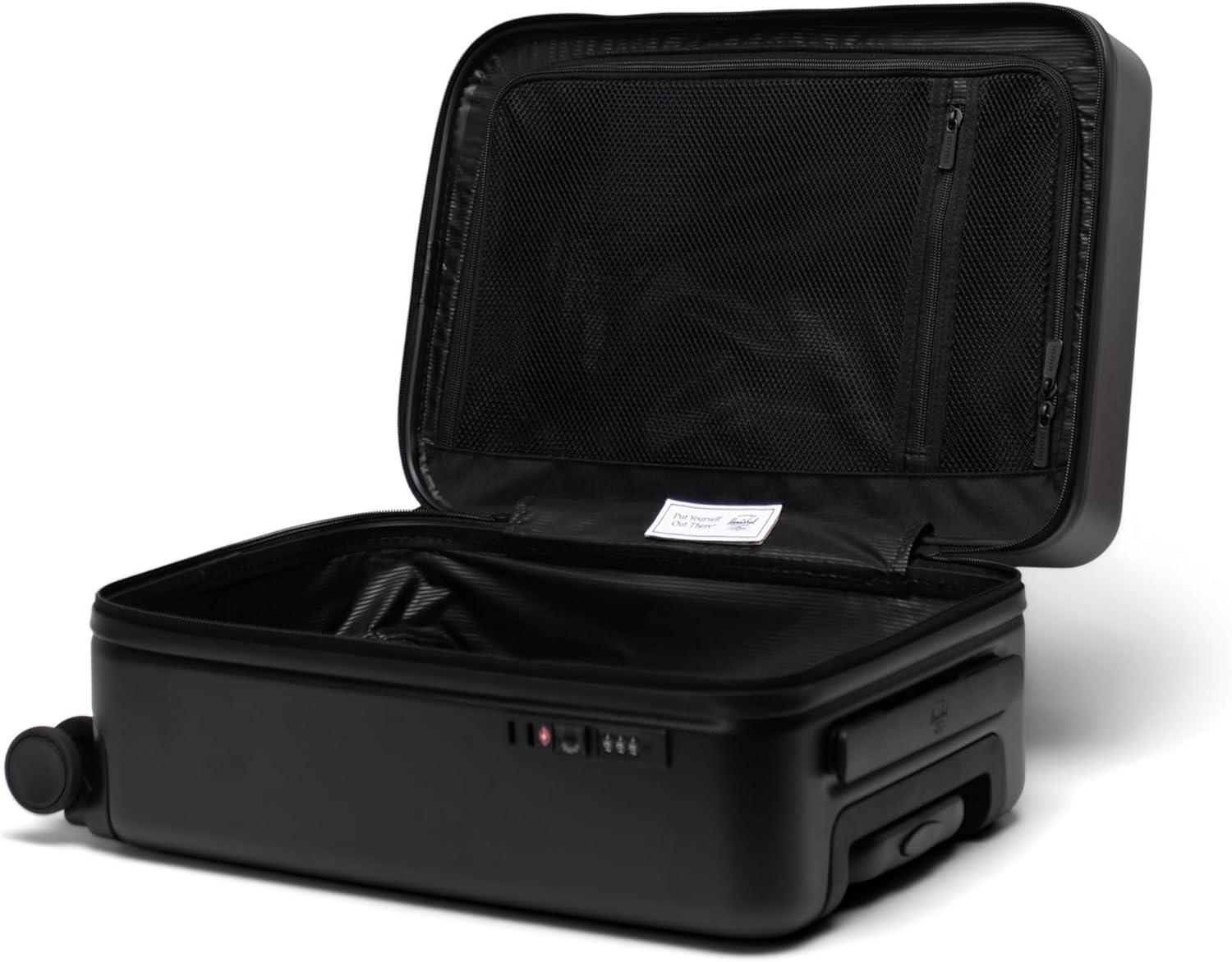 image:imageHerschel Supply Co Unisex Heritage Hardshell Luggage Black Carry on 19 InchBlack