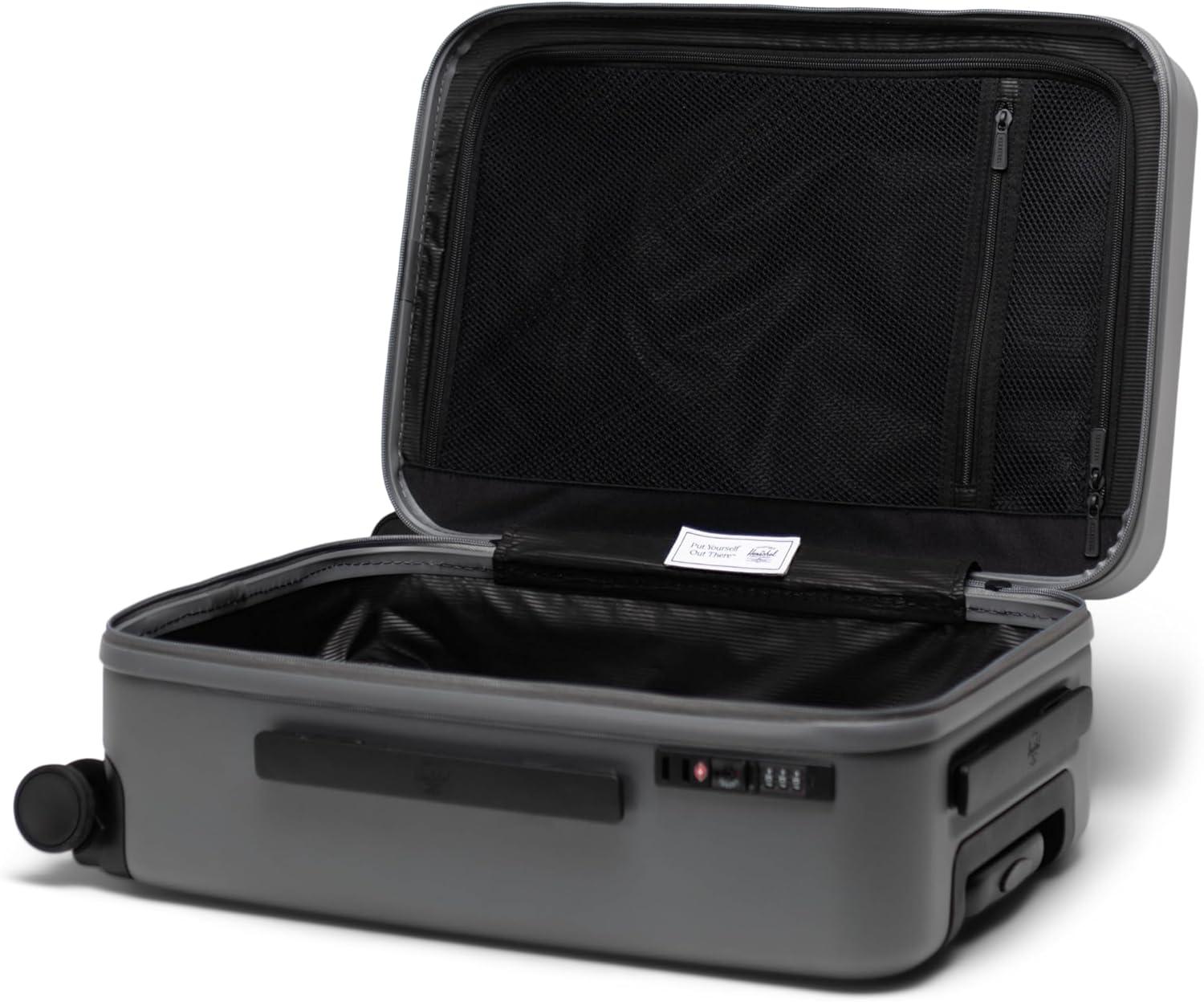 image:imageHerschel Supply Co Unisex Heritage Hardshell Luggage Black Carry on 19 InchGargoyle Limited Edition