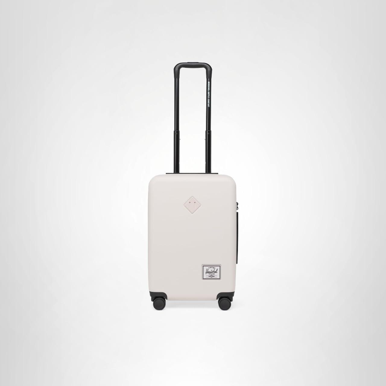 image:imageHerschel Supply Co Unisex Heritage Hardshell Luggage Black Carry on 19 InchMoonbeam