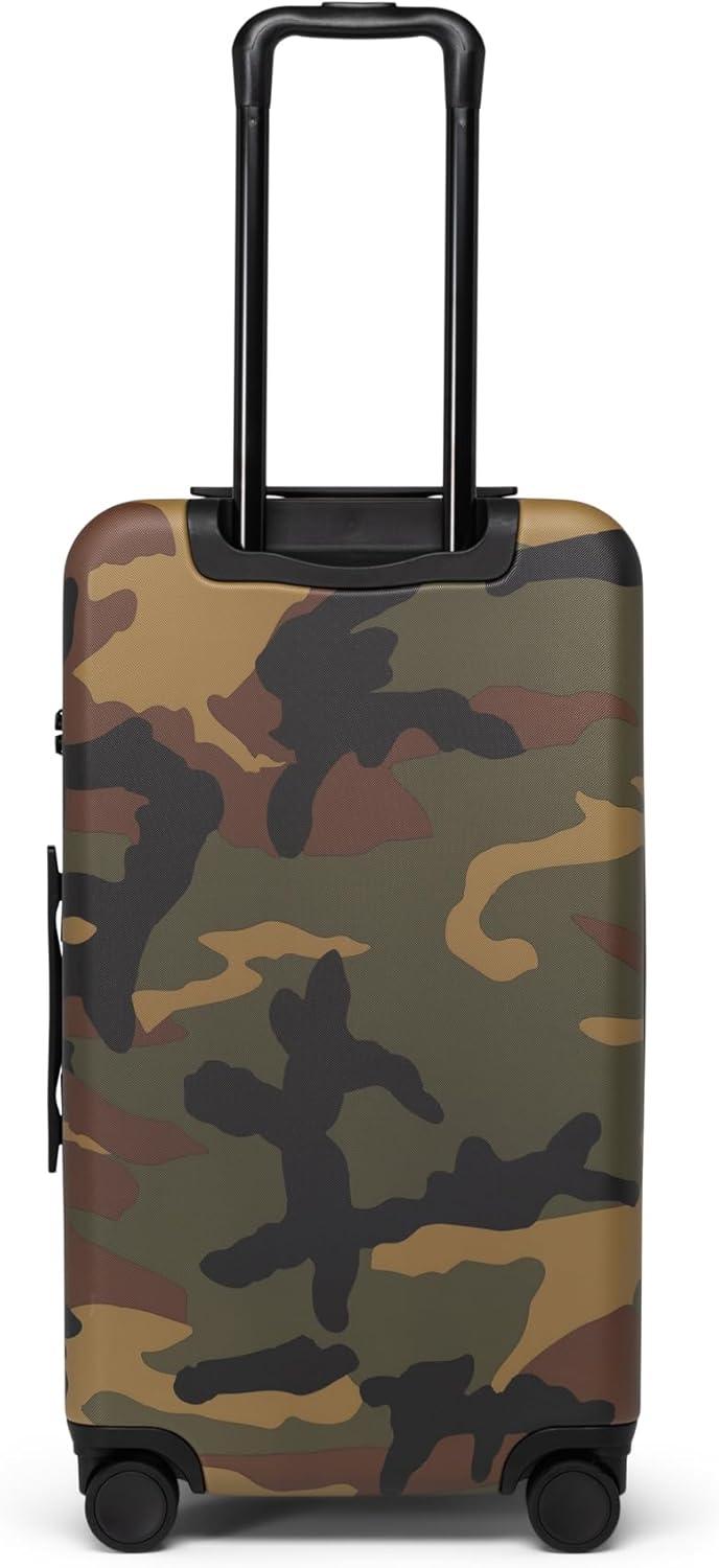 image:imageHerschel Supply Co Unisex Heritage Hardshell Luggage Black Medium 27 inchWoodland Camo