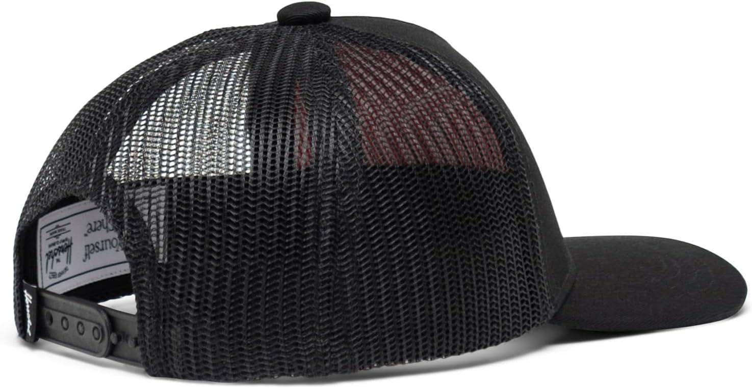 image:imageHerschel Supply Co Whaler Cotton Mesh Baby Cap 618 Months Black