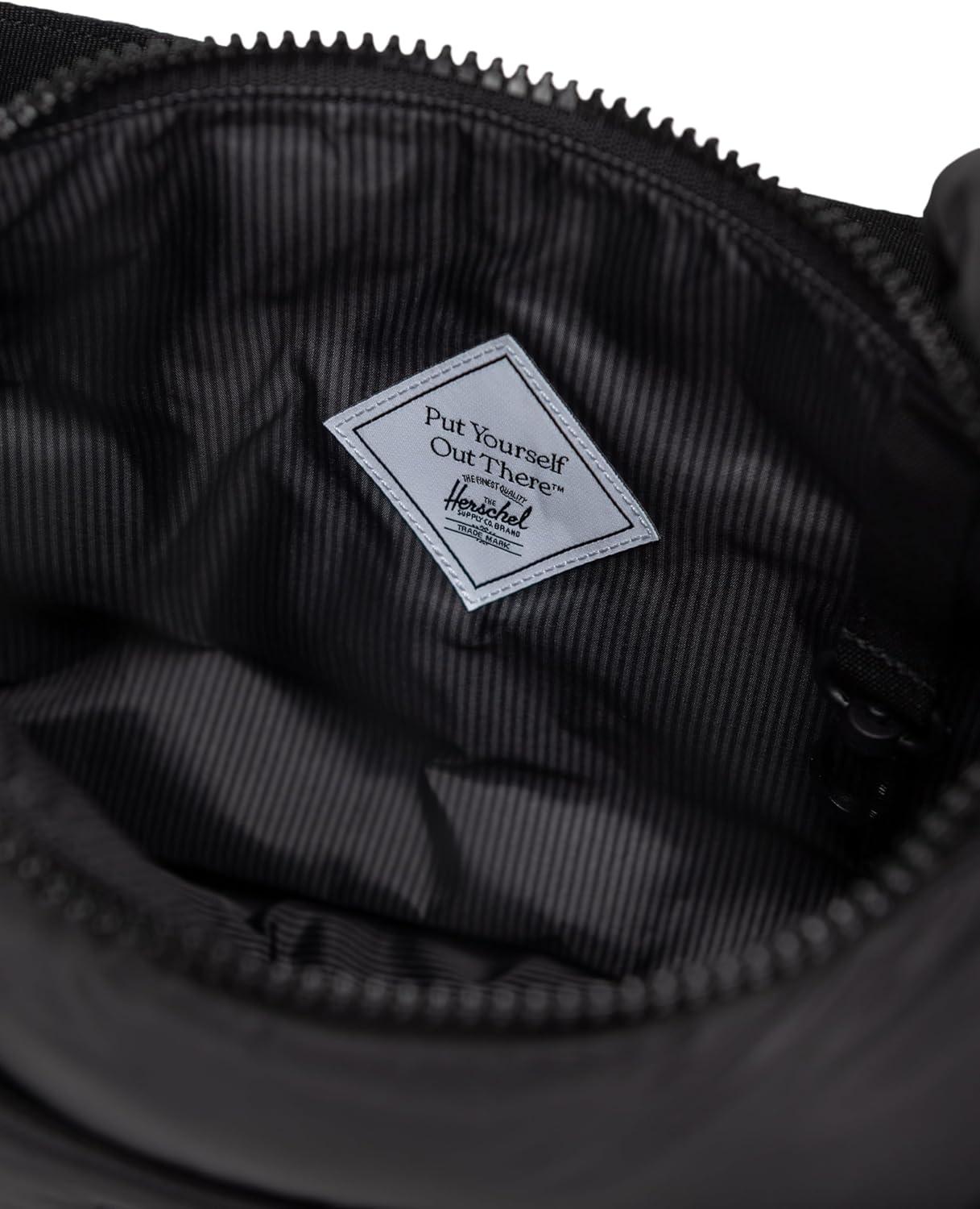 image:imageHerschel Supply Co Yara Shoulder Bag Black Quilted 9L