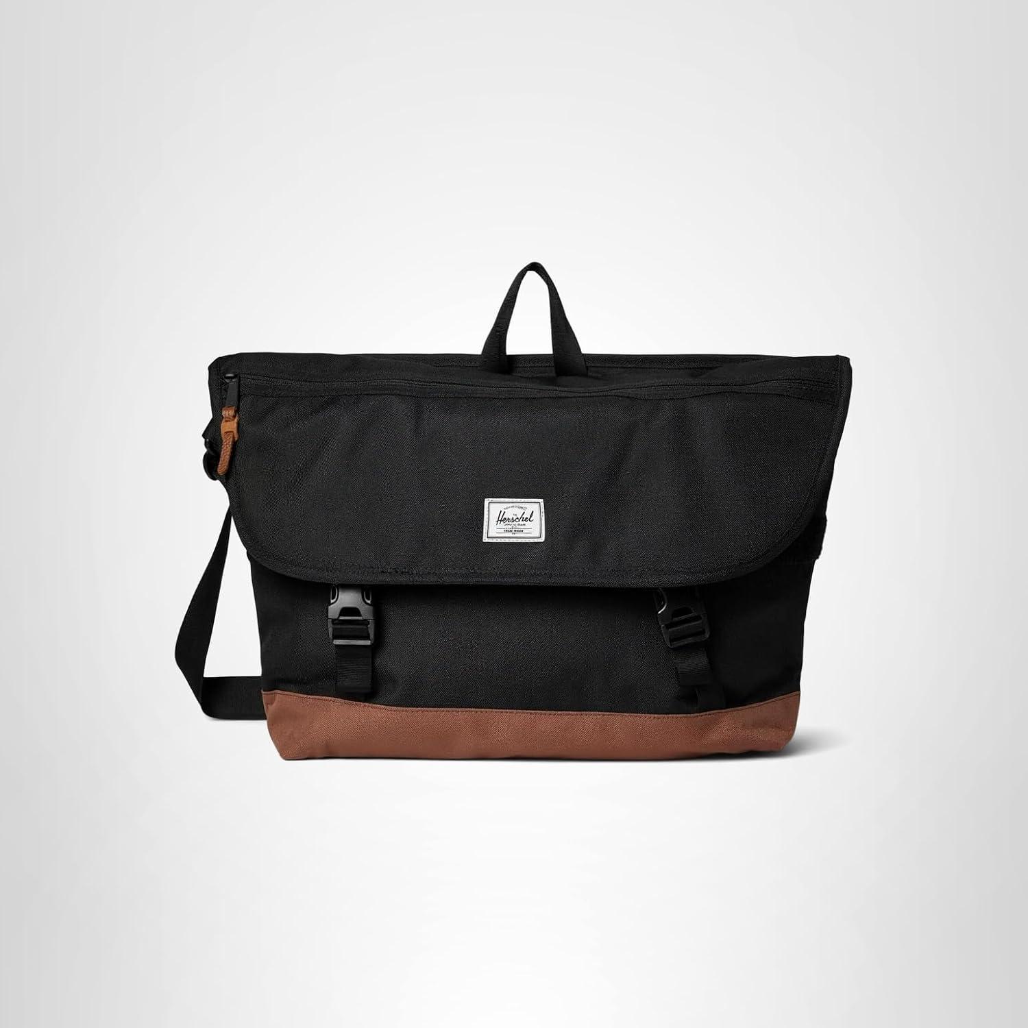 image:imageHerschel Unisex Cove MessengerBlackSaddle Brown