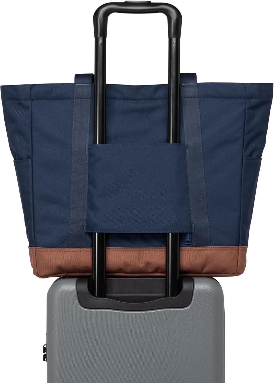image:imageHerschel Unisex Heritage ToteNavySaddle Brown