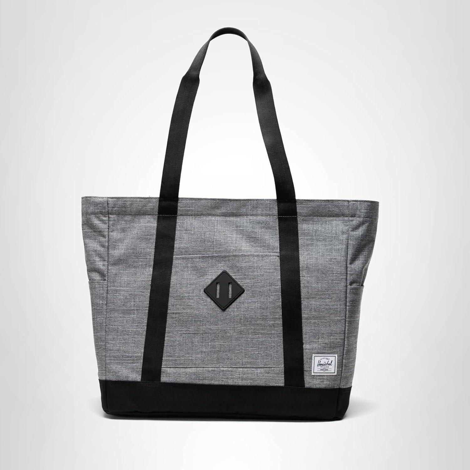 image:imageHerschel Unisex Heritage ToteRaven Crosshatch