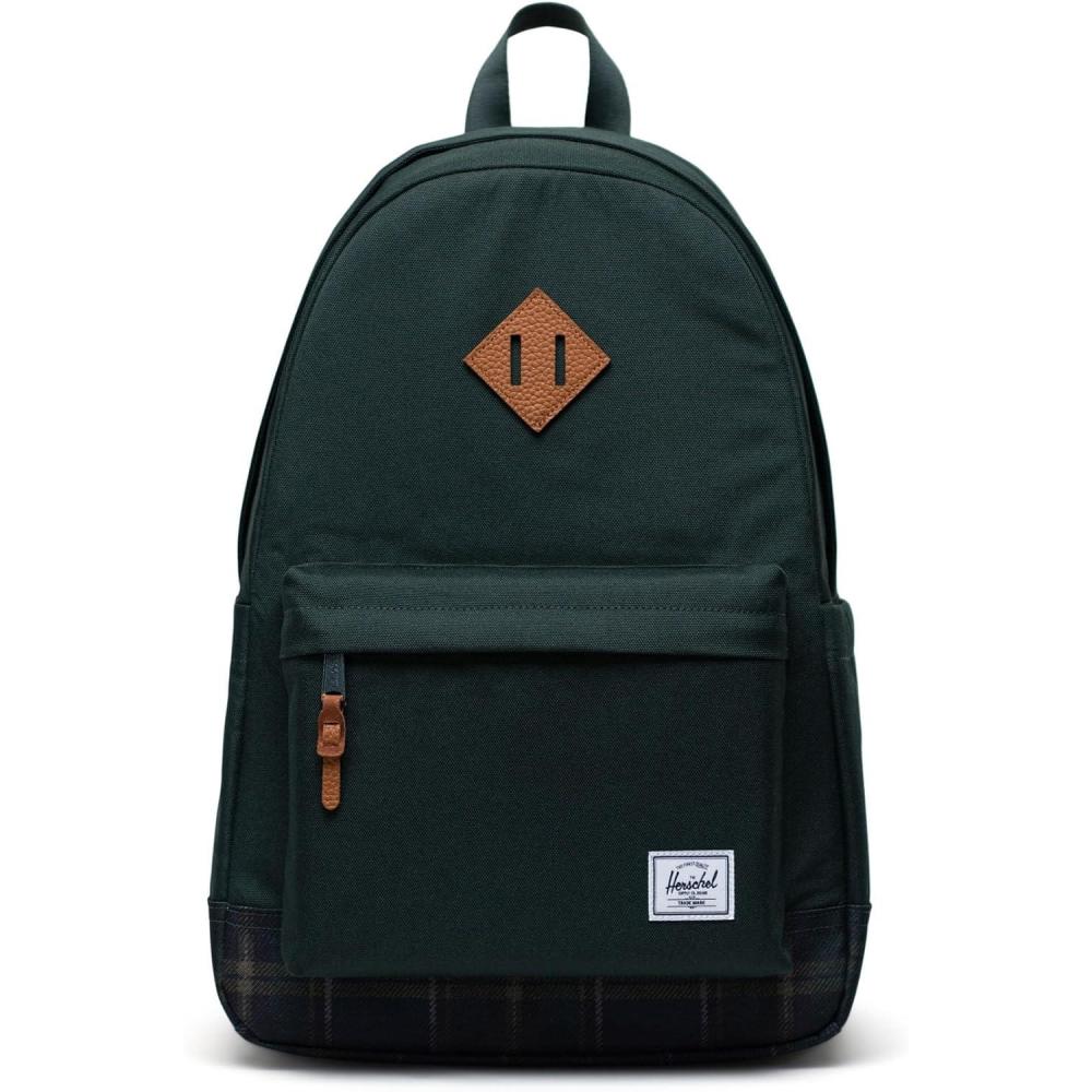 image:imageHerschel Heritage BackpackDarkest Spruce Winter Plaid