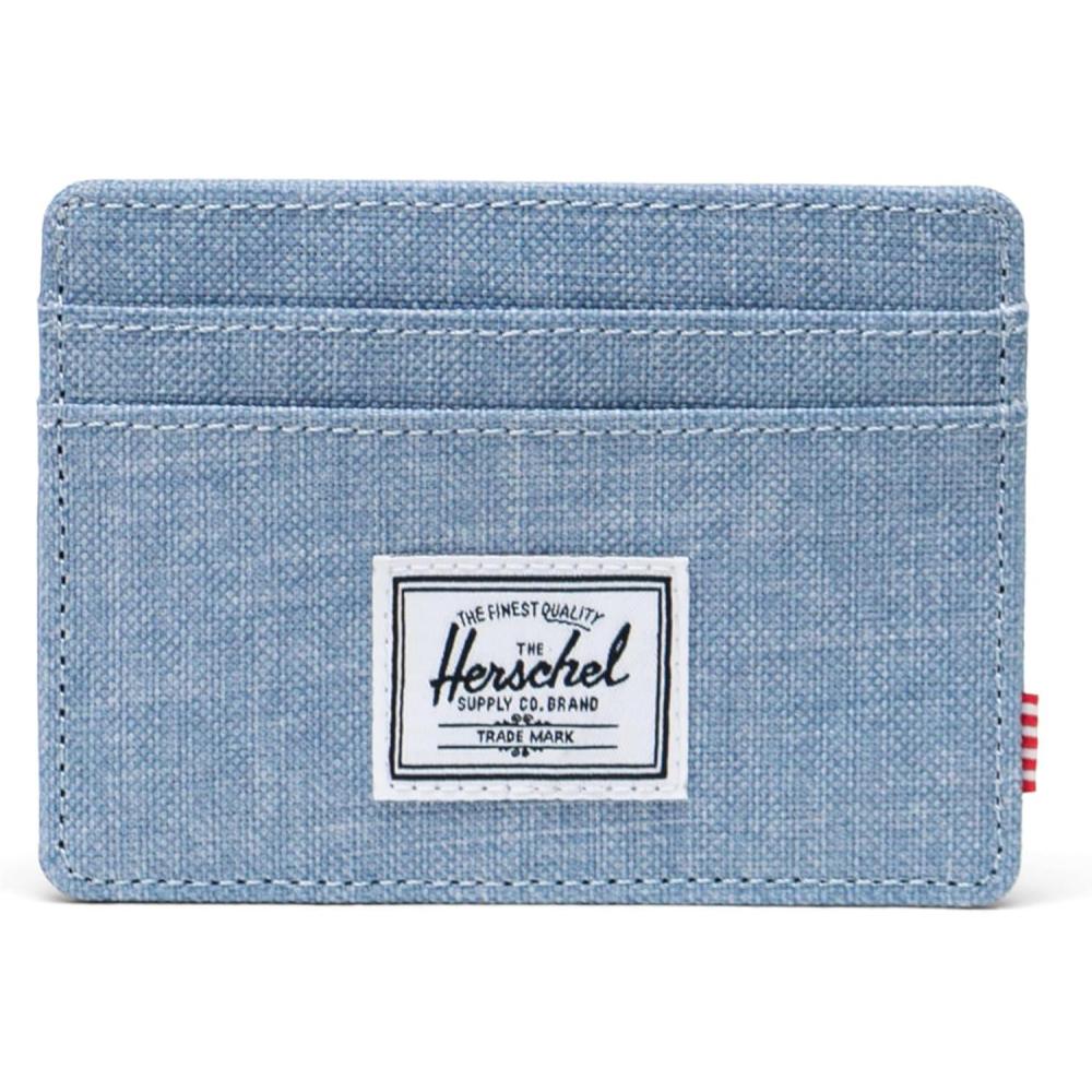 image:imageHerschel Supply Co Charlie Cardholder WalletAshley Blue Crosshatch limited edition
