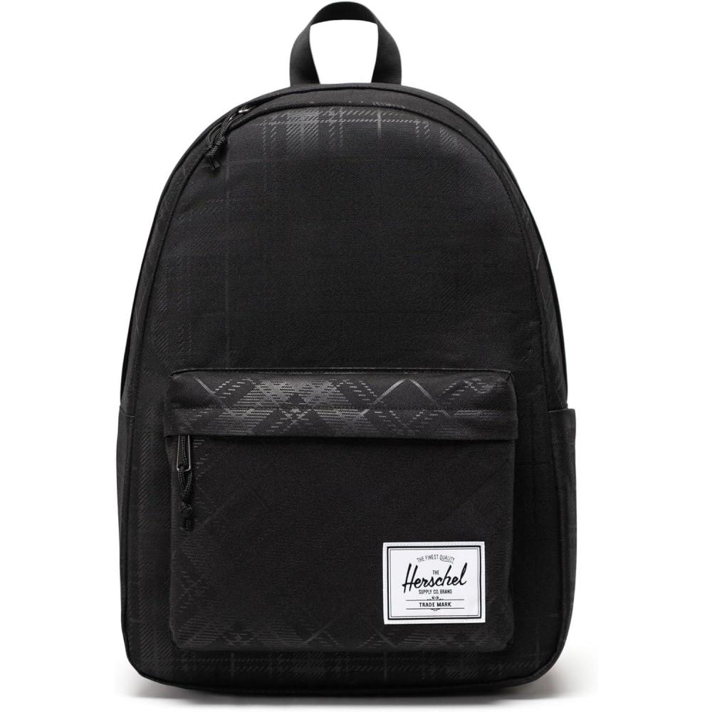image:imageHerschel Supply Co Classic XL Backpack Black Tonal 30LPlaid Emboss
