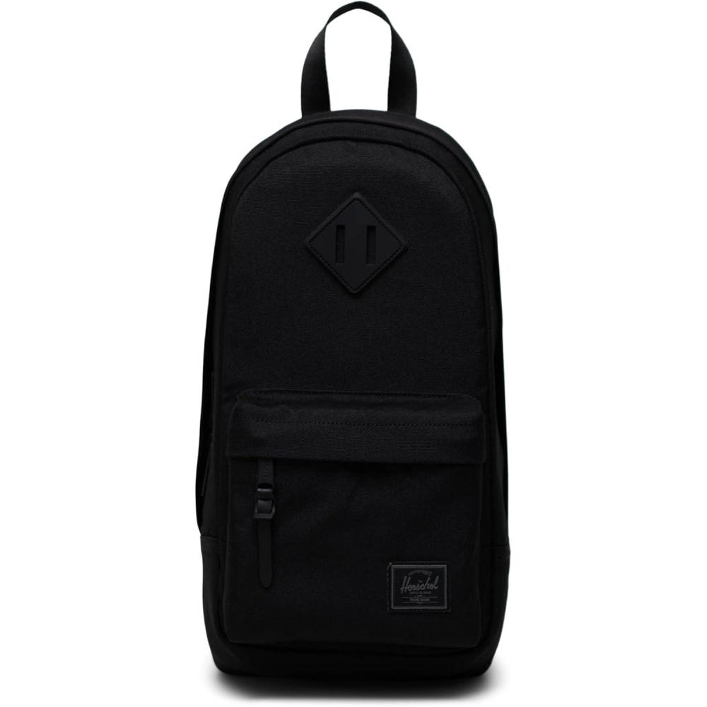 image:imageHerschel Supply Co Heritage Shoulder Bag Grey 8LBlack Tonal