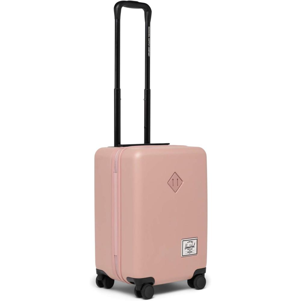image:imageHerschel Supply Co Unisex Heritage Hardshell Luggage Black Carry on 19 InchAsh Rose