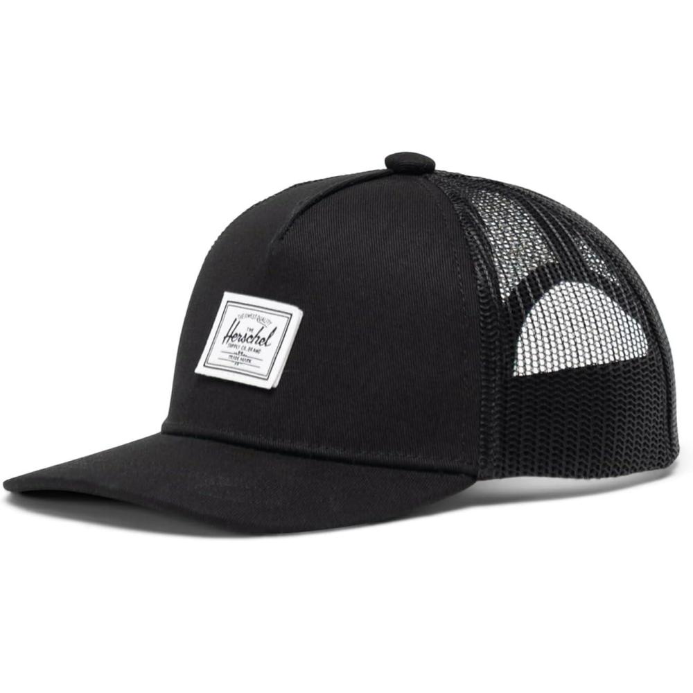 image:imageHerschel Supply Co Whaler Cotton Mesh Baby Cap 618 Months Black