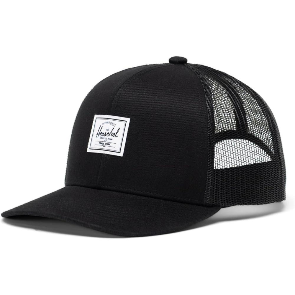 image:imageHerschel Supply Co Whaler Cotton Mesh Cap Cotton Black Standard