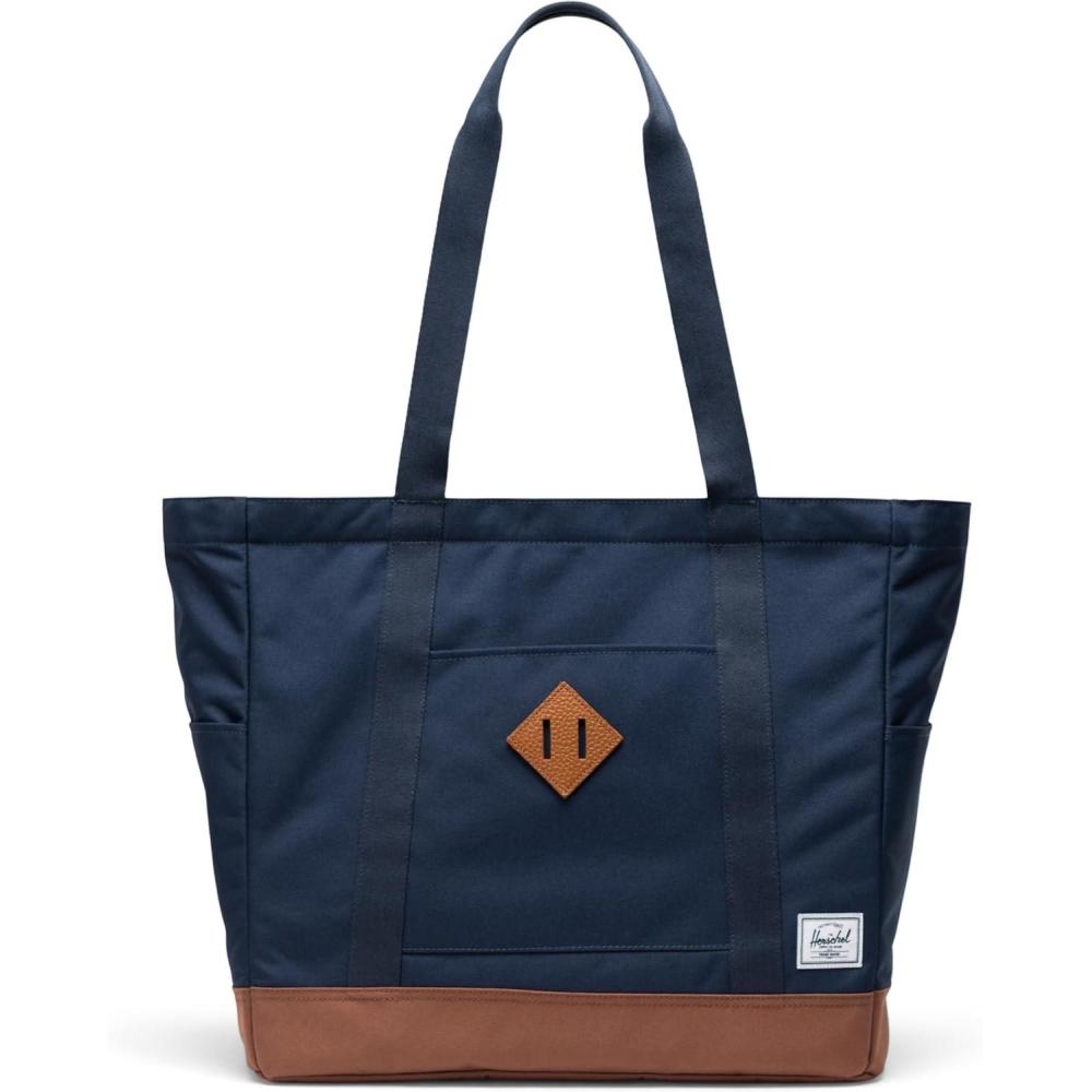 image:imageHerschel Unisex Heritage ToteNavySaddle Brown