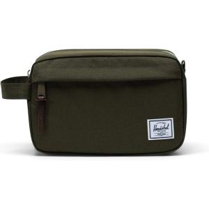 Herschel Chapter Toiletry Kit, Raven Crosshatch, Classic 5L(Ivy Green)