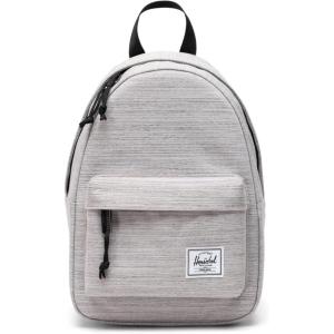 Herschel Legacy Backpack, Ash Rose, Mini – 6.5L(Light Grey Crosshatch)