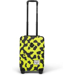 Herschel Supply Co. Unisex Heritage Hardshell Luggage, Black, Carry on – 19 Inch(Shadow Pixel Lime Punch)