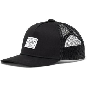 Herschel Supply Co. Whaler Cotton Mesh Baby Cap 6-18 Months, Black