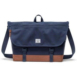 Herschel Unisex Cove Messenger(Navy/Saddle Brown)